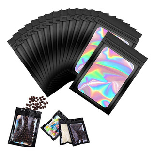 Conjunto De 100 Sacos De Armazenamento A Laser Transparentes Conjunto De 100 Sacos De Armazenamento A Laser Transparentes