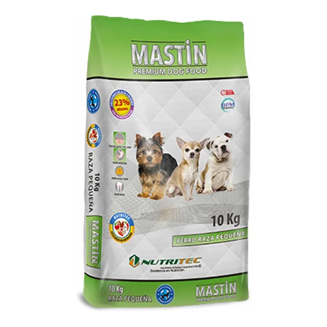 Mastín Adulto Raza Pequeña Bolsa 10 Kg Mp.