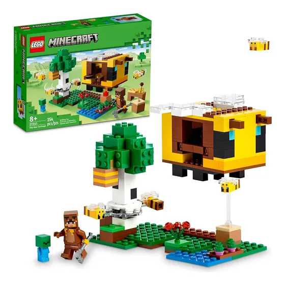Lego Minecraft La Cabaña Abeja, The Bee Cottage 254 Abeja