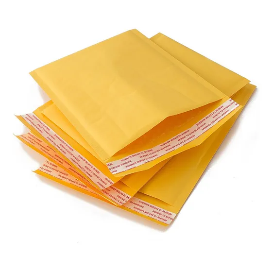 150 Bolsa De Papel Interior Burbujas Para Mensajería 13x15cm