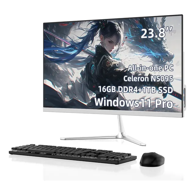 Pc Todo En Uno 23,8 Con Windows 11pro De 16 Gb Ram 1tb Ssd