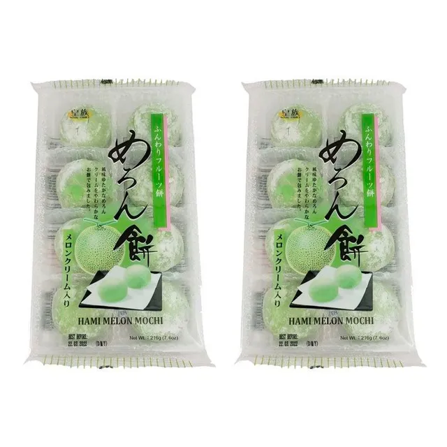 Moti Doce De Arroz Japonês Sabor Melão Royal Family Kit 2 Un