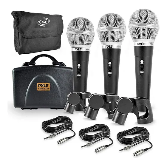 Kit De Micrófonos Alambricos