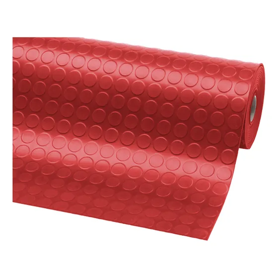 Rollo Piso Antiderrapante Tachon Gris  Uso Rudo 1.40m X 25m