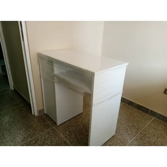 Mesa De Manicure Nueva Color Blanco