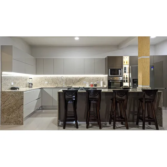 Cocinas Empotradas Modernas - Diseños De Espacios En 3d