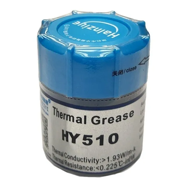 Crema Disipadora 10gr Hy510c Color Plata Silicona 
