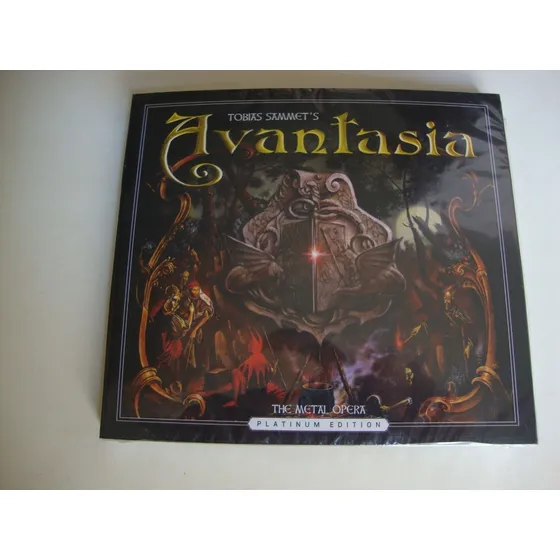 Cd - Avantasia - The Metal Opera - Platinum Ed. - Lacrado