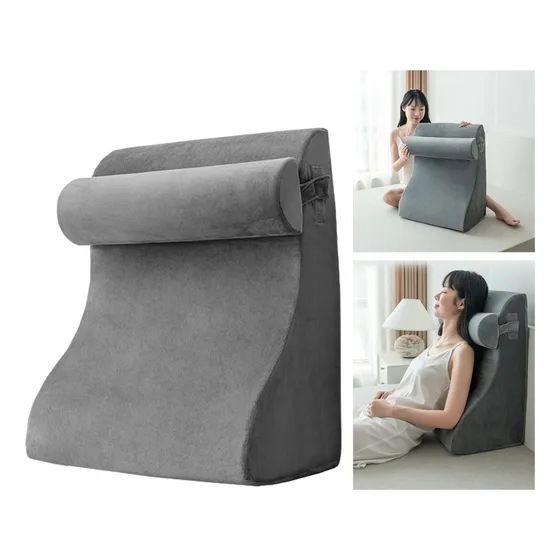 Almohada Cuña Para Cama Espuma Viscoelástica Reflujo Ácido
