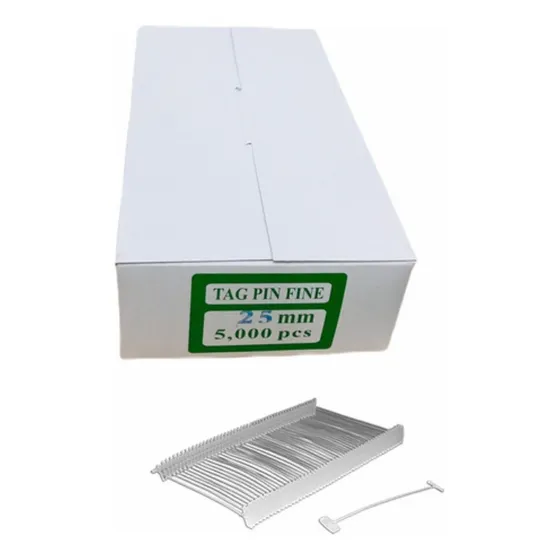 Tag Pin X5000 Precintos 25mm Para Pistola Ropa Fino