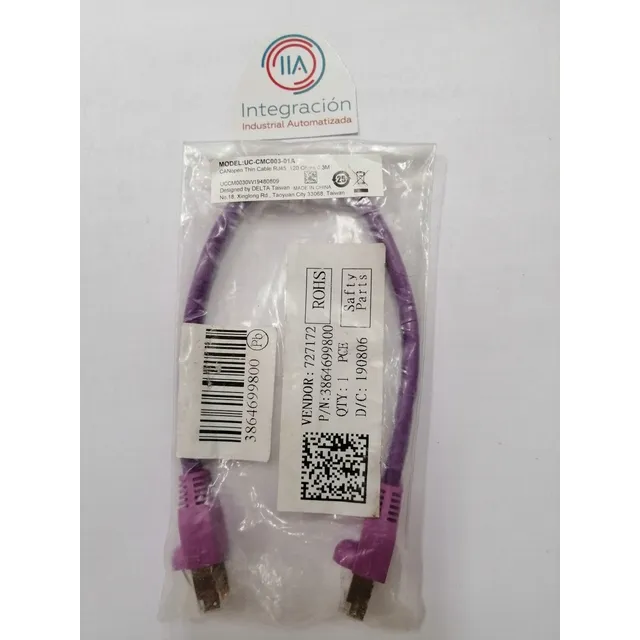 Cable Uc-cmc003-01a Marca Delta Para Com. Plc - Servodrive