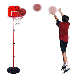 Juego Basketball Aro Tablero Para Niños 201cm Juguete Juego Basketball Aro Tablero Para Niños 201cm Juguete