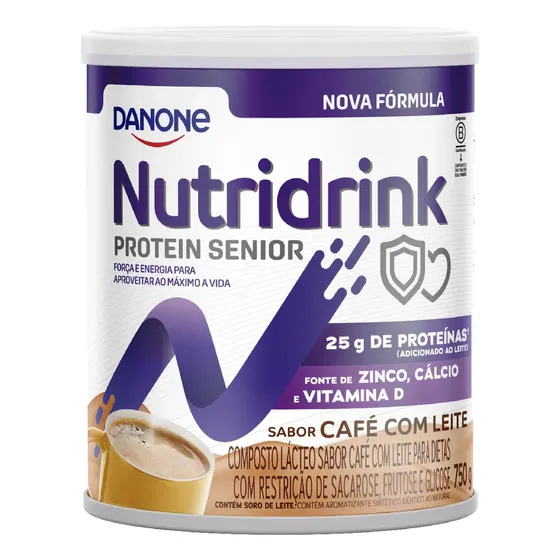 Suplemento Em Pó Nutridrink Protein Senior Danone -750g