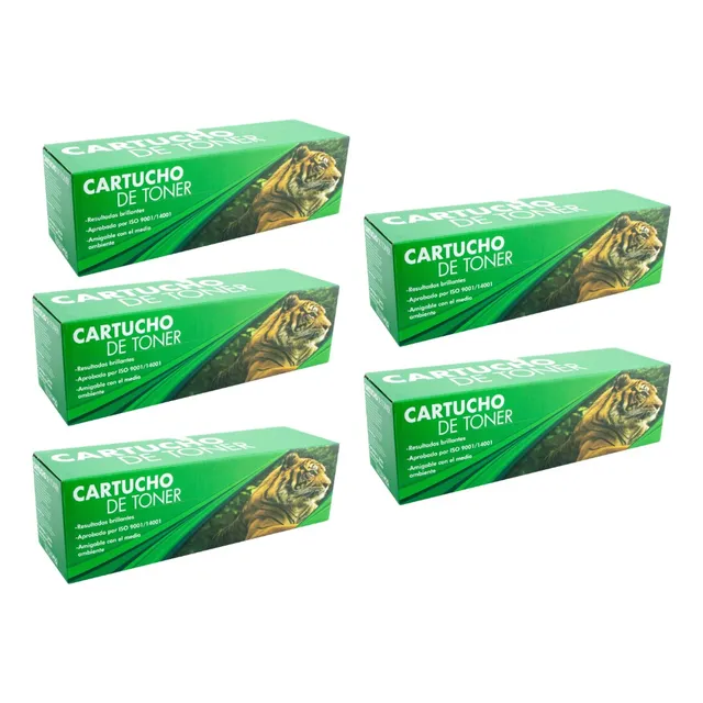 5 Pza Cf412a Toner 410a Compatible Con M377dw