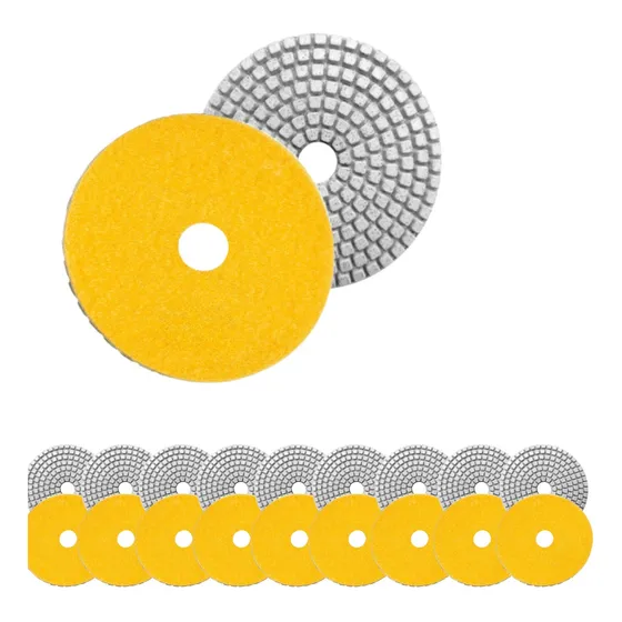 Kit 10 Disco Diamantado Lixar Polir Marmore Granito G200