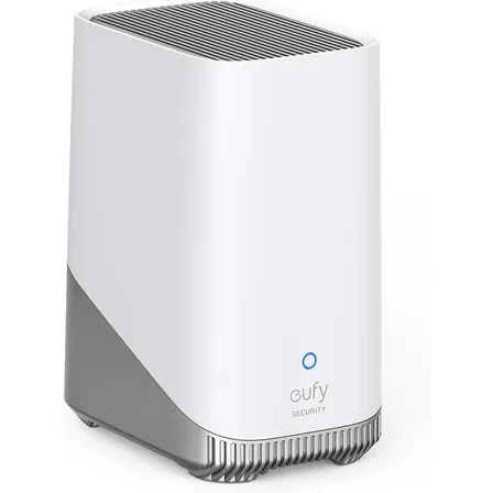 Anker Eufy Homebase 3 Ia Reconhecimento Facial E Detecção Armazenamento Local Expansível Até 16tb Alarme Até 100db Criptografia Avançada Compatível Com Dispositivos Eufy E Alexa Sem Taxa Mensal Branco