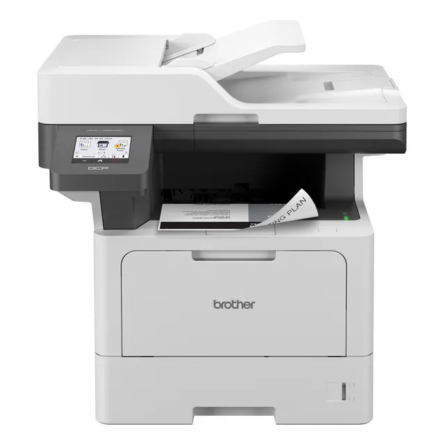 Multifuncional Brother Dcpl5660dn Blanco Y Negro