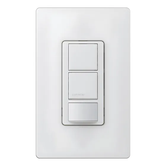 (xct) Apagador Doble Con Sensor De Presencia, Ideal Para Sal Blanco