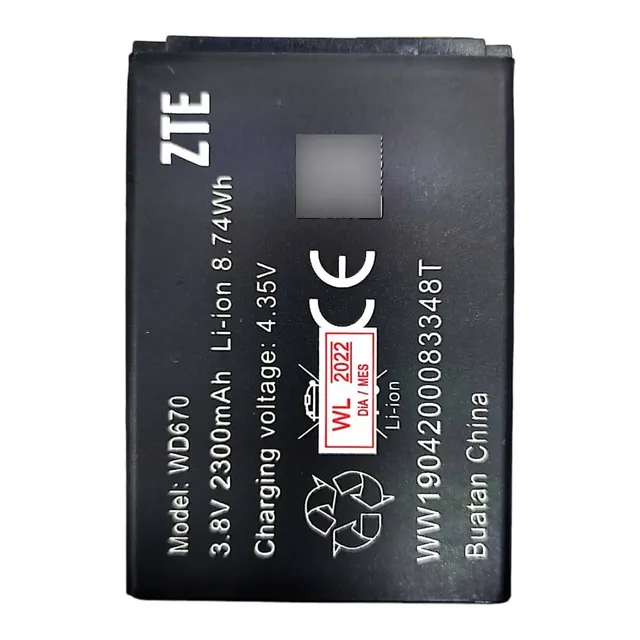Bateria Pila Wi-pod Zte Wd670 2300mah 3.8v