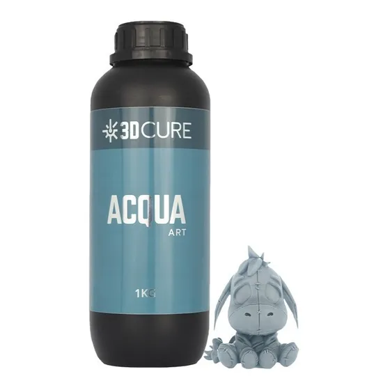 Resina Impressora 3d - 3d Cure Lavável Com Água - Acqua 1kg