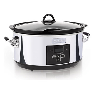Crock-pot Olla De Cocción Lenta Programable De 7 Cuartos Con Crock-pot Olla De Cocción Lenta Programable De 7 Cuartos Con