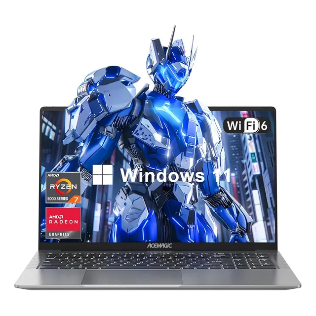 Acemagician Gaming Laptop Ax16pro Gray 16 Gb 512 Gb 60 Hz Amd Ryzen 7 5700u Windows 11 Pro Game Laptop
