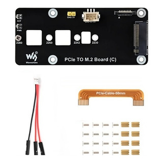 Adaptador Pcie A M.2 Nvme Ssd Para Raspberry Pi 5 Adaptador Pcie A M.2 Nvme Ssd Para Raspberry Pi 5