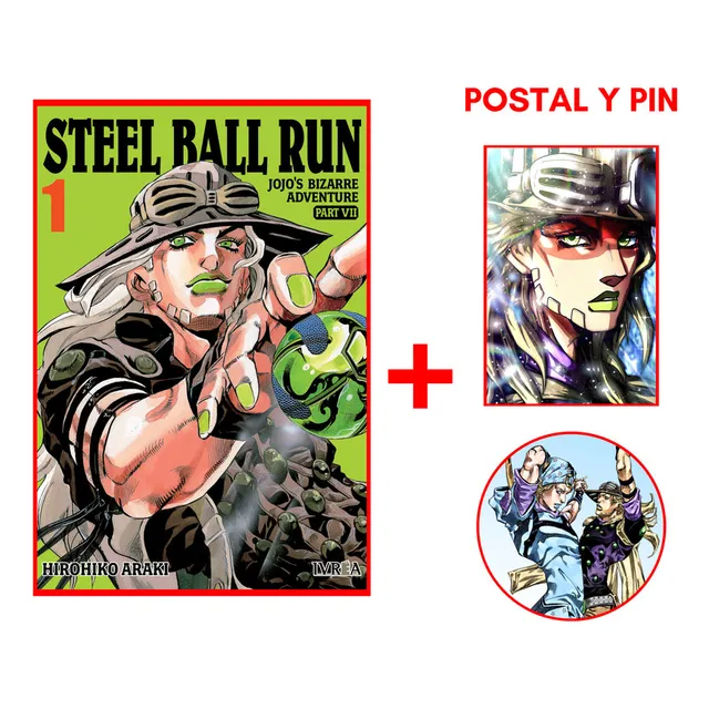 Jojos Bizarre Adventure Steel Ball Run - Elige Tu Tomo Manga
