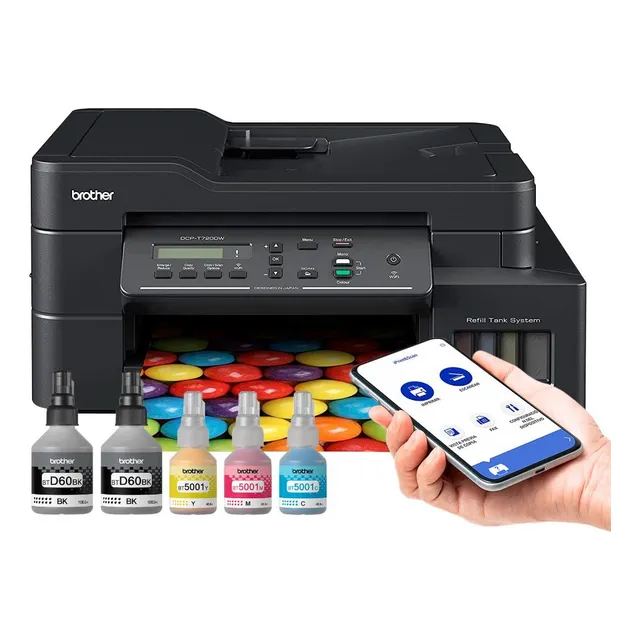 Impresora Brother T720dw Wifi Ultra Rápida Sist Continuo Loi