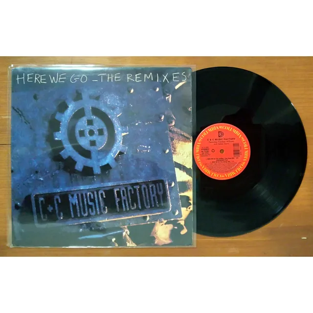 C+c Music Factory Here We Go The Remixes 1991 Disco Maxi Usa