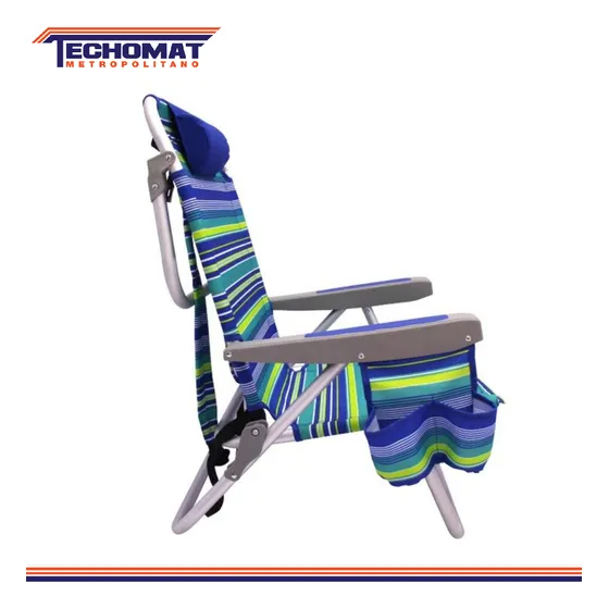 Silla Playera Plegable Mainstays 