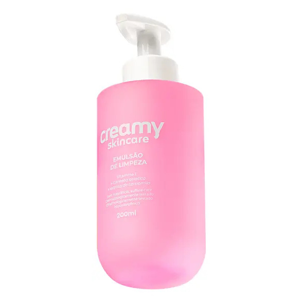 Emulsão De Limpeza Creamy 200ml (limpador Suave Hidratante) Momento De Aplicação Dia/noite...