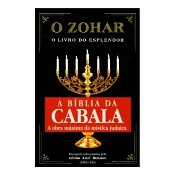 Zohar O Livro Do Esplendor - A Bíblia Da Cabalá