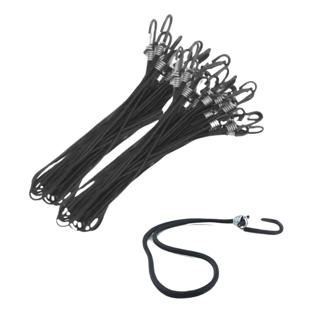 Kit 20 Extensor Elástico Caminhão Corda Lona Fixador 35 Cm