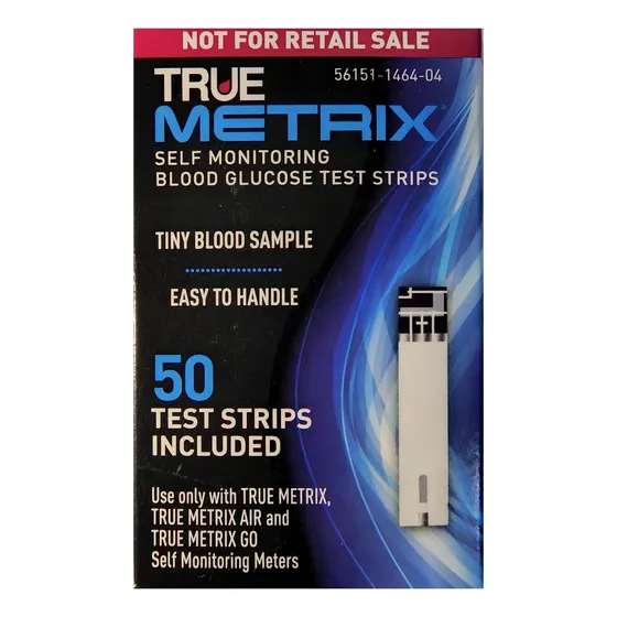 Tiras Reactivas True Metrix En Color Blanco