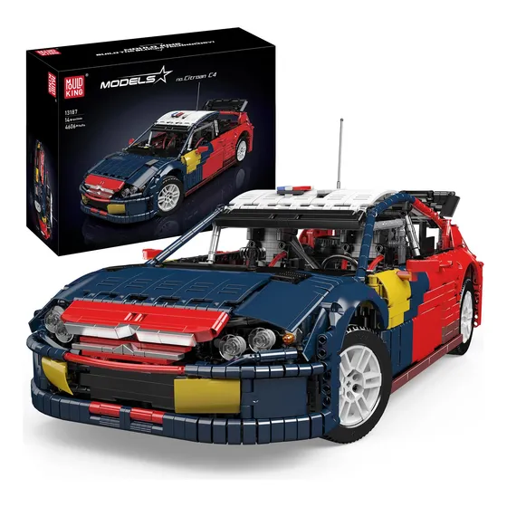 Kit De Bloques De Construcción De Coche -6 Piezas)