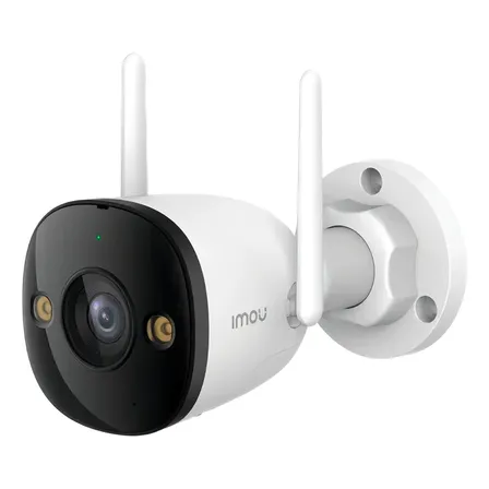 Cámara De Seguridad Bullet 2e 5 Mp Imou Color Blanco