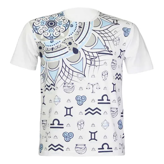 Camiseta Signos Elemento Ar Zodíaco Gemêos Libra Aquário