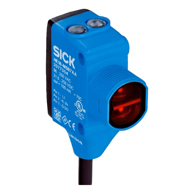 Sick Hte18m-m1g1ab Sensor Fotoelétrico M18 10-250mm 1078477