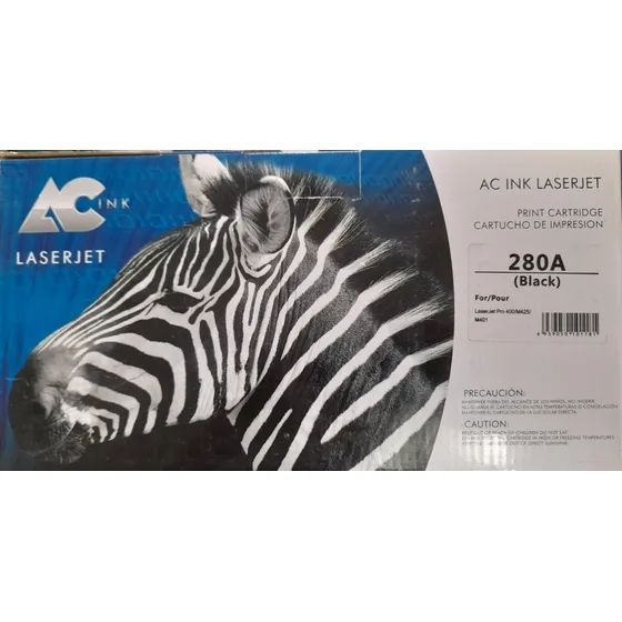 Tóner Alternativo Hp Laserjet 80a Cf280a Negro 150g 1 Unidad