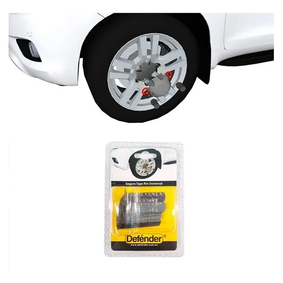 Seguro Para Llanta Coca Rin Defénder Toyota Fortuner