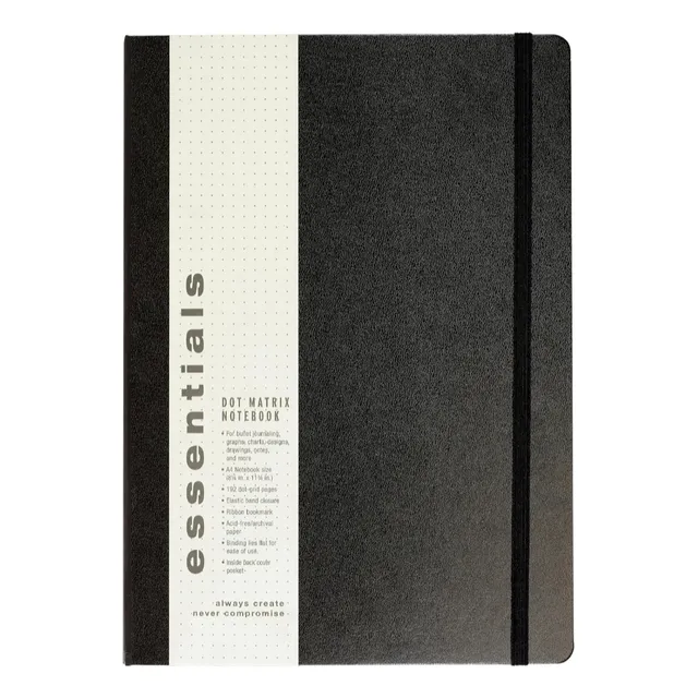 Libreta Bullet Journal Extra Gde Sketchbook Hoja Puntos Idea