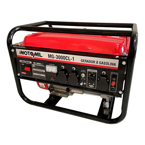 Gerador A Gasolina 2800 Watts - 4 Tempos - Mg-3000cl 3kva