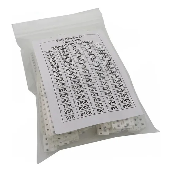 Kit De Resistencia Smd 0805 2000 Unidades