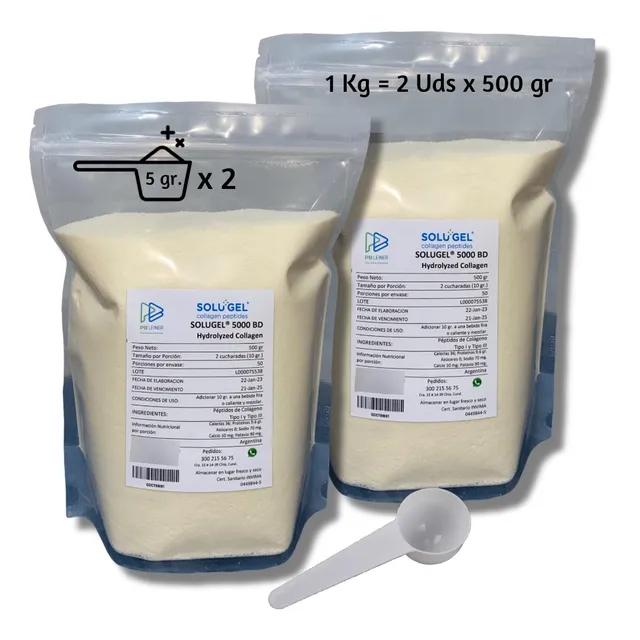 Colageno Hidrolizado 100% X 1 Kg - Unidad A $23500