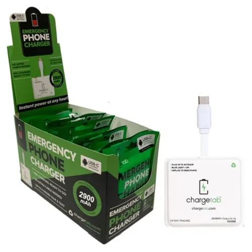 Cargatab Nuevo V4 De Emergencia Portable De Telefono Zcfpz