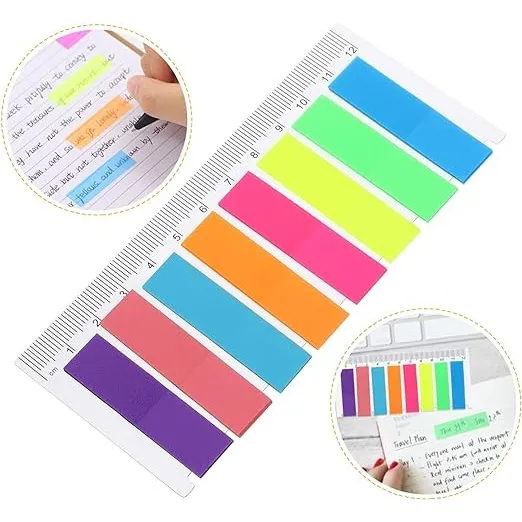 Pack 8 Notas Adhesivas Fluor