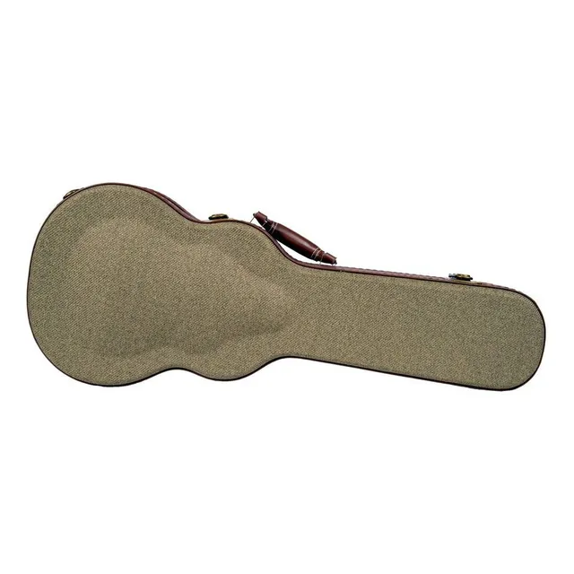 Funda Rígida Para Ukelele Tenor Kala Archtop Olive Tweed
