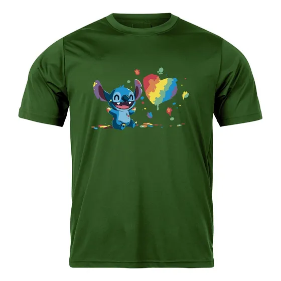 Camiseta Stitch Style Cartoon Filme Animação Lgbt Geek 