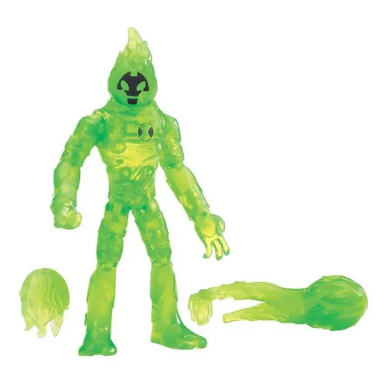 Out Of The Omnitrix Figura Muñeco Heatblast Ben 10 Nuevo